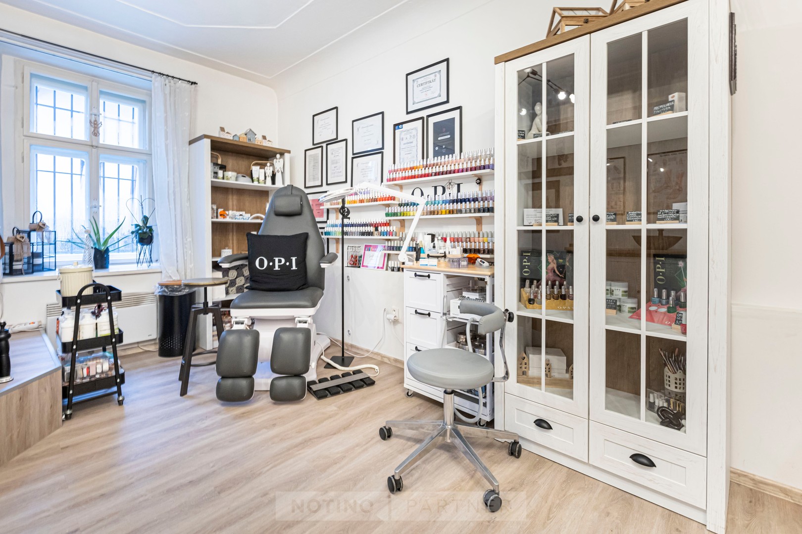 Vybavení Andělského pedikérského salonu